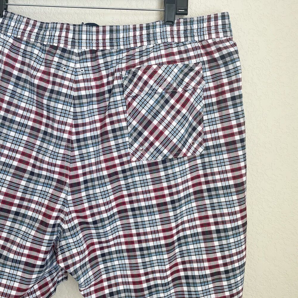 Brooks Brothers 346 Mens 41W Plaid Madras Shorts Preppy Cotton - Picture 7 of 10